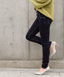 SpRay | ストレッチハイウェストデニムＳＫＩＮＮＹ(デニムパンツ)