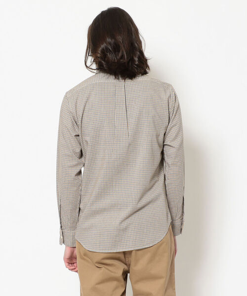 KATO`(カトー)の「KATO'/カトー ミニチェックBDシャツ(シャツ/ブラウス・メンズ・イエロー/ブルー・MEDIUM/SMALL/X-LARGE/LARGE)」の4枚目の写真