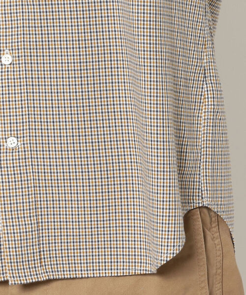 KATO`(カトー)の「KATO'/カトー ミニチェックBDシャツ(シャツ/ブラウス・メンズ・イエロー/ブルー・MEDIUM/SMALL/X-LARGE/LARGE)」の7枚目の写真