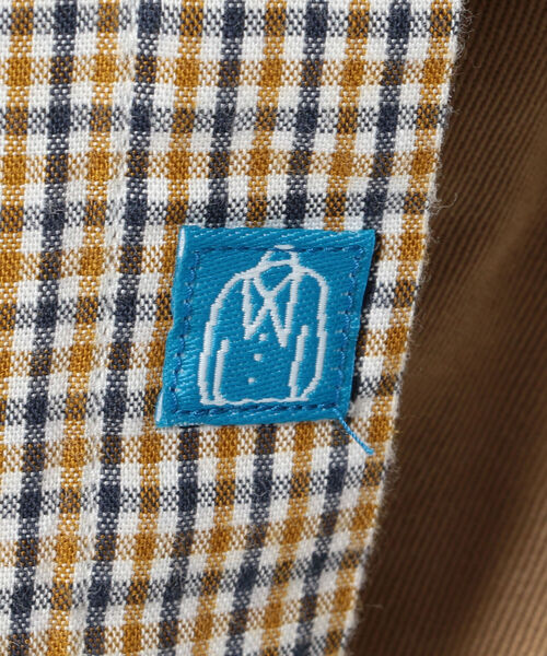 KATO`(カトー)の「KATO'/カトー ミニチェックBDシャツ(シャツ/ブラウス・メンズ・イエロー/ブルー・MEDIUM/SMALL/X-LARGE/LARGE)」の10枚目の写真