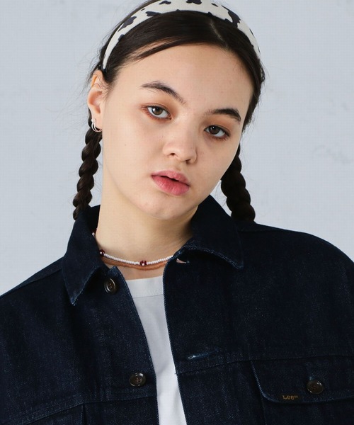 Lee（リー）の「【セットアップ対応】シャツジャケット（シャツ/ブラウス・レディース・ピンク/イエロー/ワンウォッシュ・SMALL/MEDIUM）」の21枚目の写真