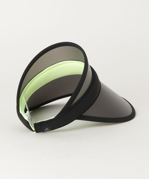 adidas(アディダス)の「ウィメンズ UVクリップバイザー【adidas Golf/アディダスゴルフ】 / UV Clip Visor(サンバイザー・レディース・ブラック×ブラック/ホワイト×シルバー/ネイビー×ホワイト・MEDIUM)」の5枚目の写真