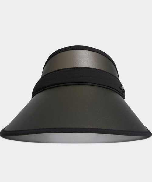 adidas(アディダス)の「ウィメンズ UVクリップバイザー【adidas Golf/アディダスゴルフ】 / UV Clip Visor(サンバイザー・レディース・ブラック×ブラック/ホワイト×シルバー/ネイビー×ホワイト・MEDIUM)」の3枚目の写真