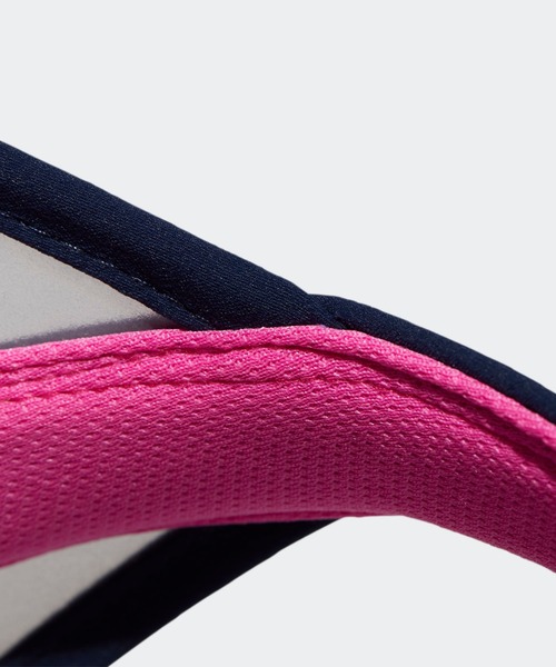 adidas(アディダス)の「ウィメンズ UVクリップバイザー【adidas Golf/アディダスゴルフ】 / UV Clip Visor(サンバイザー・レディース・ブラック×ブラック/ホワイト×シルバー/ネイビー×ホワイト・MEDIUM)」の12枚目の写真