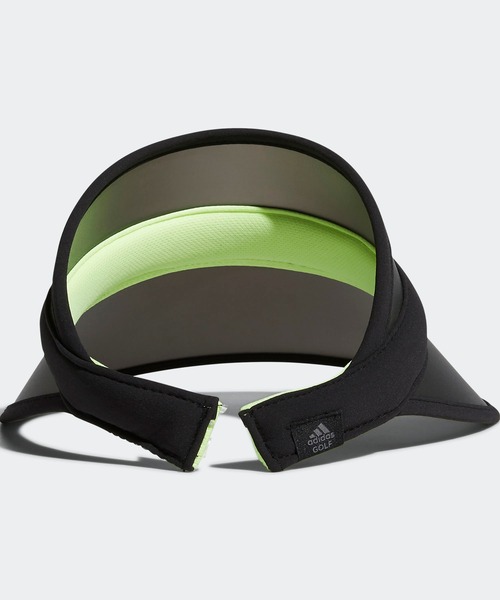 adidas(アディダス)の「ウィメンズ UVクリップバイザー【adidas Golf/アディダスゴルフ】 / UV Clip Visor(サンバイザー・レディース・ブラック×ブラック/ホワイト×シルバー/ネイビー×ホワイト・MEDIUM)」の4枚目の写真