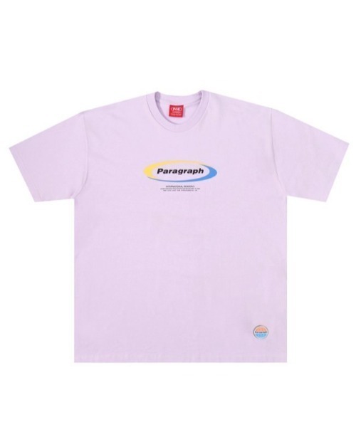 Paragraph(パラグラフ)の「『paragraph/パラグラフ』PARAGRAPH CIRCLE LOGO TEE 韓国ブランド パラグラフ サークル ロゴ Tシャツ 半袖カットソー(Tシャツ/カットソー・メンズ・ブラウン/ライトパープル/ブラック/ライトグレー・FREE)」の1枚目の写真