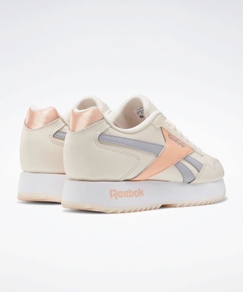 Reebok(リーボック)の「ロイヤル グライド リップル ダブル / Royal Glide Ripple Double(スニーカー・レディース・ピンクベージュ・22.5cm/23.5cm/26.5cm/27.5cm/24.0cm/26.0cm/27.0cm/28.0cm/23.0cm/22.0cm/24.5cm/25.0cm/25.5cm)」の5枚目の写真