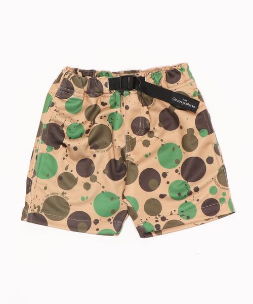 GROOVY COLORS（グルービーカラーズ）の「総柄プリント イージーショートパンツ（その他パンツ・キッズ・カーキ/ベージュ・90/110/100/120）」の4枚目の写真