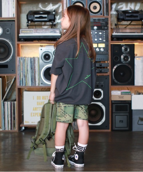 GROOVY COLORS（グルービーカラーズ）の「総柄プリント イージーショートパンツ（その他パンツ・キッズ・カーキ/ベージュ・90/110/100/120）」の7枚目の写真