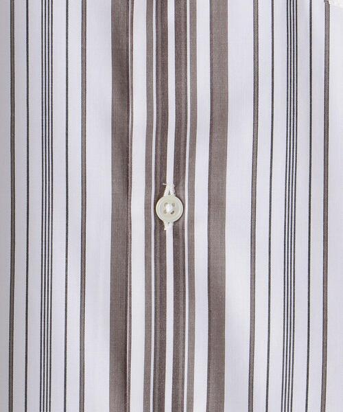 green label relaxing（グリーンレーベルリラクシング）の「OLT CM キュプラエステル ストライプ ジャストルーズ 半袖 シャツ（シャツ/ブラウス・メンズ・ホワイト/ネイビー/ライトブルー・MEDIUM/LARGE/SMALL）」の19枚目の写真