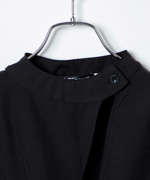 WEGO（ウィゴー）の「WEGO/フロントオープンデザインブラウス（シャツ/ブラウス・レディース・ブラック/ホワイト・FREE）」の12枚目の写真