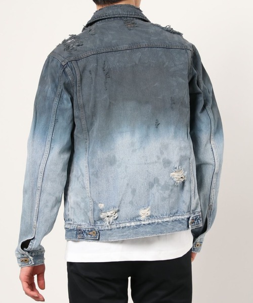 SLAVE OF FASION/スレイブオブファッション/Gradation DenimJacket 
