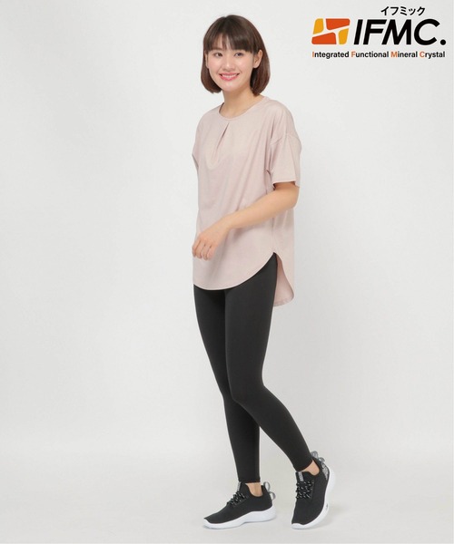 IKKA LOUNGE(イッカラウンジ)の「IFMC カチオンベア天レギパン(その他パンツ・レディース・スモークグレー/ブラック/ワインレッド・L/M)」の14枚目の写真