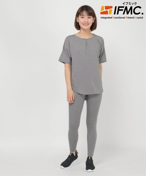 IKKA LOUNGE(イッカラウンジ)の「IFMC カチオンベア天レギパン(その他パンツ・レディース・スモークグレー/ブラック/ワインレッド・L/M)」の12枚目の写真