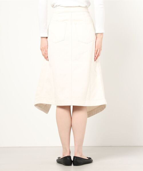 ALLSAINTS（オールセインツ）の「KENYA DENIM SKIRT | KENYA デニム スカート（デニムスカート・レディース・ホワイト系・6/2/8/4）」の8枚目の写真