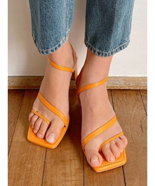 Vicente（ヴィセンテ）の「Nudy sandals（サンダル・レディース・ベージュ/ブラック/オレンジ・MEDIUM/LARGE）」の3枚目の写真