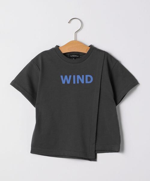 green label relaxing(グリーンレーベルリラクシング)の「【キッズ】TJ アシンメトリー 切り替え TEE Ⅱ(Tシャツ/カットソー・キッズ・ダークグレー/オフホワイト/コバルトブルー・105/115/135/125)」の3枚目の写真