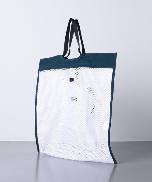 STANDARD SUPPLY（スタンダードサプライ）の「【別注】＜STANDARD SUPPLY（スタンダードサプライ）＞FINTOTE（トートバッグ・メンズ・ブラック/ネイビー/イエロー・FREE）」の4枚目の写真