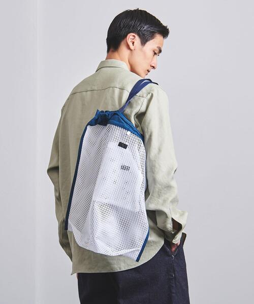 STANDARD SUPPLY（スタンダードサプライ）の「【別注】＜STANDARD SUPPLY（スタンダードサプライ）＞FINTOTE（トートバッグ・メンズ・ブラック/ネイビー/イエロー・FREE）」の18枚目の写真