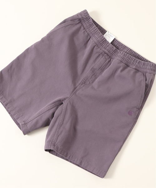 Carhartt WIP(カーハートダブリューアイピー)の「【CARHARTT WIP / カーハート ダブリューアイピー】CARSON SHORT/トラックパンツ(その他パンツ・メンズ・パープル系その他/ブラック系その他・LARGE/MEDIUM)」の2枚目の写真