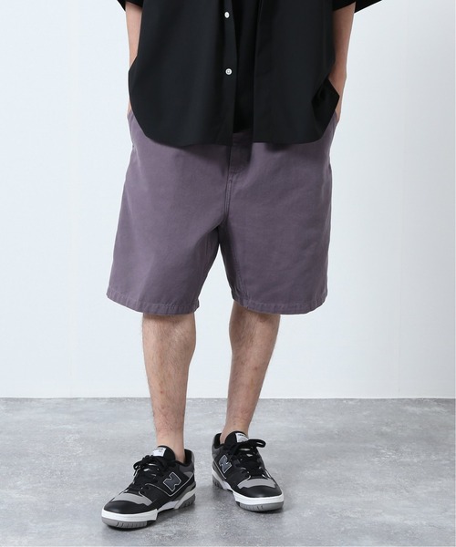 Carhartt WIP(カーハートダブリューアイピー)の「【CARHARTT WIP / カーハート ダブリューアイピー】CARSON SHORT/トラックパンツ(その他パンツ・メンズ・パープル系その他/ブラック系その他・LARGE/MEDIUM)」の8枚目の写真