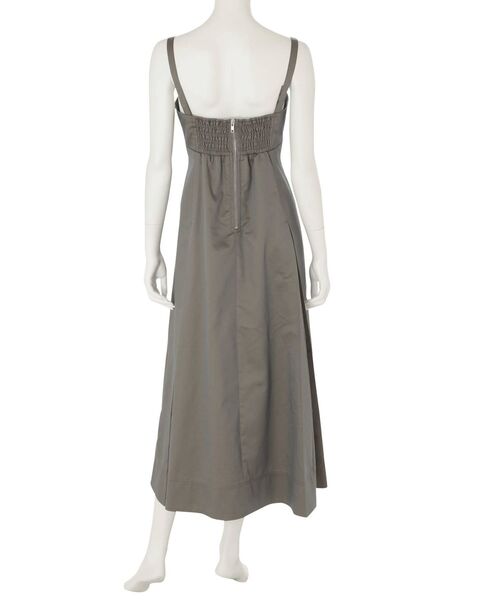 MERCURYDUO（マーキュリーデュオ）の「シャンブレーフレアジャンスカ（ワンピース・レディース・ベージュ/カーキ・SMALL/MEDIUM）」の18枚目の写真