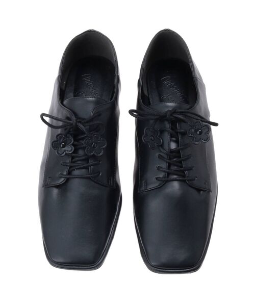 merry jenny（メリージェニー）の「flower lace upダンスシューズ（その他シューズ・レディース・ブラック/アイボリー・MEDIUM/LARGE）」の8枚目の写真