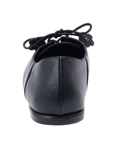 merry jenny（メリージェニー）の「flower lace upダンスシューズ（その他シューズ・レディース・ブラック/アイボリー・MEDIUM/LARGE）」の6枚目の写真