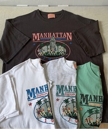 merongshop | MERONGSHOP マンハッタンボックスピットシャツ(Tシャツ/カットソー)