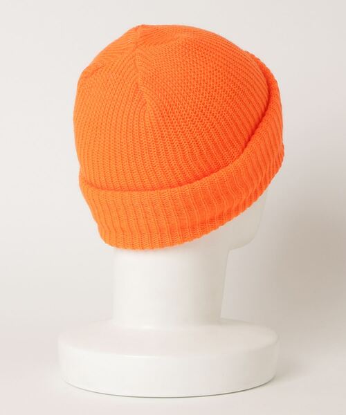 LEGENDA（レジェンダ）の「Network hub Knit Cap ‐  ＊（ニットキャップ/ビーニー・レディース・ブラック/グレー/オレンジ・FREE）」の9枚目の写真