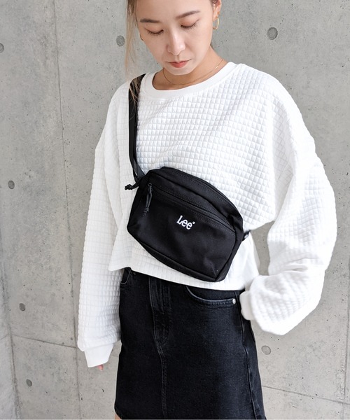 Lee（リー）の「Lee/リー　キャンバス スクエアショルダーバッグ（ショルダーバッグ・メンズ・ホワイト/ブラック/ベージュ・FREE）」の8枚目の写真
