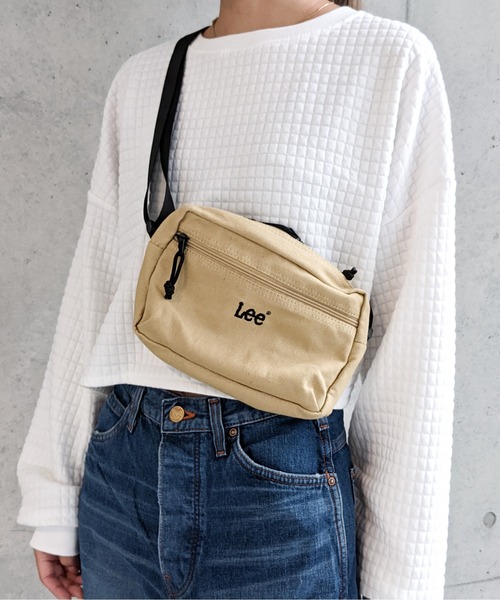 Lee（リー）の「Lee/リー　キャンバス スクエアショルダーバッグ（ショルダーバッグ・メンズ・ホワイト/ブラック/ベージュ・FREE）」の9枚目の写真