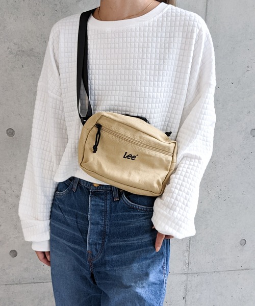 Lee（リー）の「Lee/リー　キャンバス スクエアショルダーバッグ（ショルダーバッグ・メンズ・ホワイト/ブラック/ベージュ・FREE）」の11枚目の写真