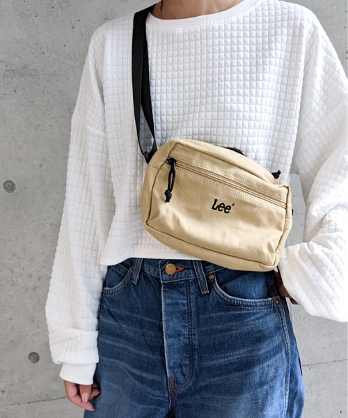 Lee（リー）の「Lee/リー　キャンバス スクエアショルダーバッグ（ショルダーバッグ・メンズ・ホワイト/ブラック/ベージュ・FREE）」の13枚目の写真