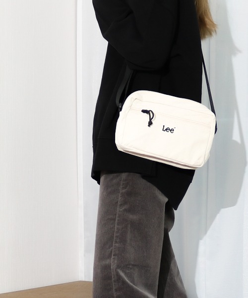 Lee（リー）の「Lee/リー　キャンバス スクエアショルダーバッグ（ショルダーバッグ・メンズ・ホワイト/ブラック/ベージュ・FREE）」の18枚目の写真