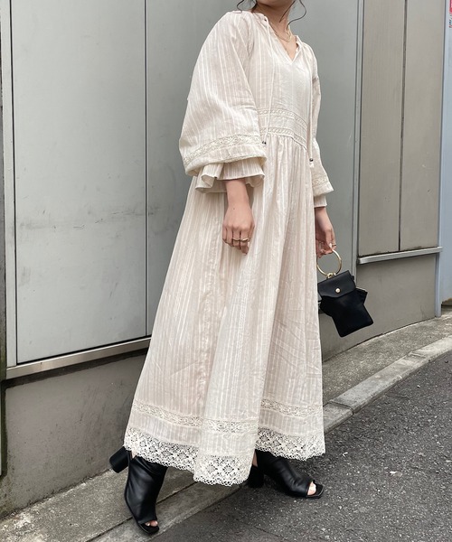 セール ブランド古着 長袖ワンピース ワンピース Who S Who Chico フーズフーチコ のファッション通販 Zozoused