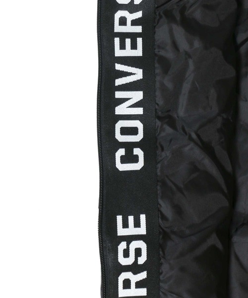 CONVERSE(コンバース)の「CONVERSE/コンバース ブランドロゴテープ ファイバーダウン キルティングフーディー(ダウンジャケット/コート・メンズ・ブラック/ネイビー/カーキ・LL/M/L)」の7枚目の写真