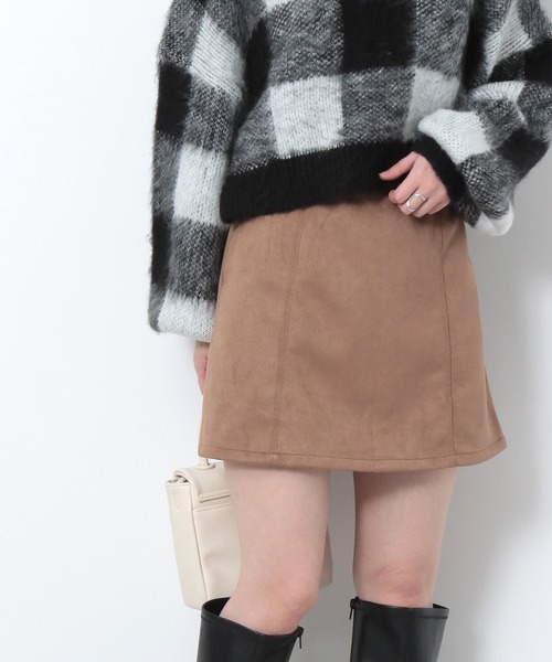 Heather(ヘザー)の「アソートダイケイミニスカート 227805(スカート・レディース・ホワイト/ブラック/ハウンドトゥース/ホワイト系その他/ブラック系その他/チェック/ベージュ/ブラウン/ベージュ系その他/グレー系その他/ダークブラウン/ブラウン系その他/グレー系その他2・S/M)」の9枚目の写真