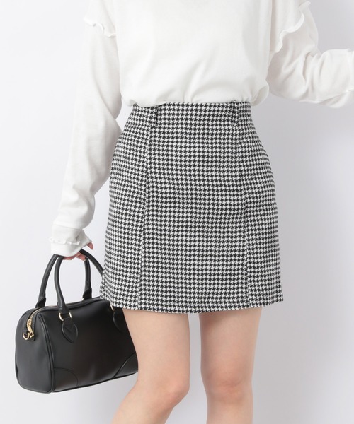 Heather(ヘザー)の「アソートダイケイミニスカート 227805(スカート・レディース・ホワイト/ブラック/ハウンドトゥース/ホワイト系その他/ブラック系その他/チェック/ベージュ/ブラウン/ベージュ系その他/グレー系その他/ダークブラウン/ブラウン系その他/グレー系その他2・S/M)」の20枚目の写真