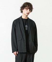 T/Rストレッチツイルボックステーラードジャケット