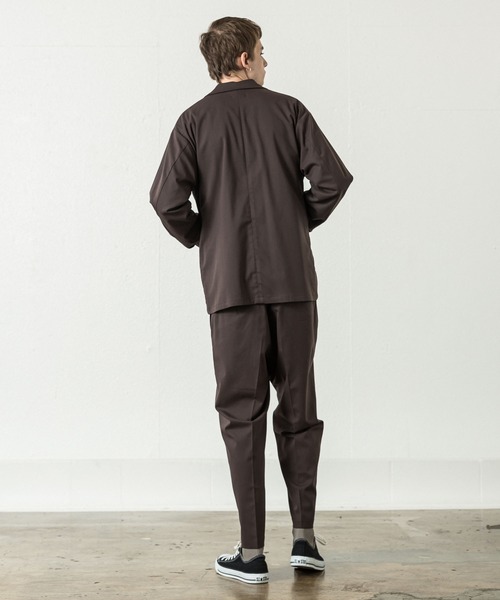 SLICK（スリック）の「T/Rストレッチツイルボックステーラードジャケット（テーラードジャケット・メンズ・ブラック/ブラウン・1/2）」の14枚目の写真