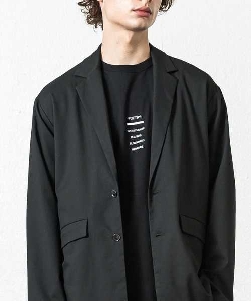 SLICK（スリック）の「T/Rストレッチツイルボックステーラードジャケット（テーラードジャケット・メンズ・ブラック/ブラウン・1/2）」の16枚目の写真