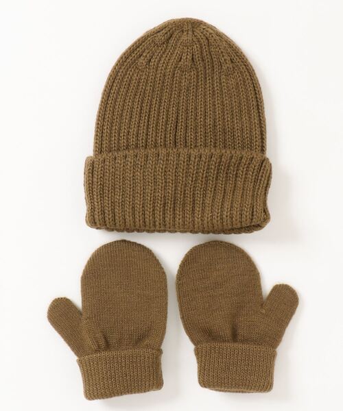 THE NORTH FACE(ザノースフェイス)の「NNB41902/B CAPPU MITT SET(その他ベビー用品・キッズ・カーキ/ダークブルー/ピンク/ネイビー・FREE)」の5枚目の写真