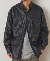 CIAOPANIC TYPY | フェイクレザー CPOシャツジャケット(シャツ/ブラウス)