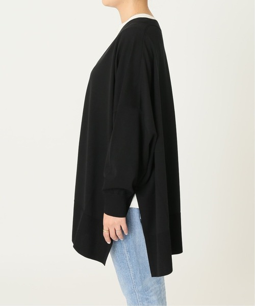 JOURNAL STANDARD（ジャーナルスタンダード）の「■■ハイツイストコットンポンチョカーディガン◆2（カーディガン/ボレロ・レディース・ブラック/カーキ/グレー・FREE）」の16枚目の写真