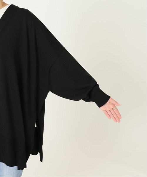JOURNAL STANDARD（ジャーナルスタンダード）の「■■ハイツイストコットンポンチョカーディガン◆2（カーディガン/ボレロ・レディース・ブラック/カーキ/グレー・FREE）」の19枚目の写真