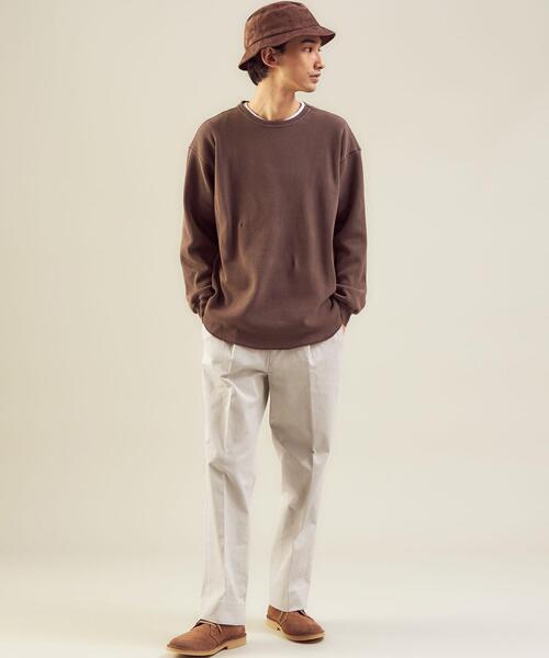 green label relaxing(グリーンレーベルリラクシング)の「<green label relaxing>ストレッチツイル MODERN FIT パンツ(その他パンツ・メンズ・ダークグレー/ブラック/ナチュラル・M/S/L/XL)」の16枚目の写真