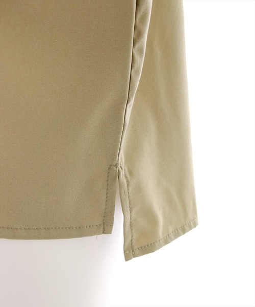 clear（クリア）の「バンドカラーボリュームスリーブブラウス（シャツ/ブラウス・レディース・ブラック/ベージュ/オフホワイト/グリーン/アイボリー・F）」の10枚目の写真