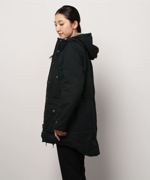 VOLCOM(ボルコム)の「【VOLCOM】WALK ON BY 5K PARKA(モッズコート・レディース・ブラック・SMALL)」の3枚目の写真