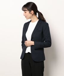 m.f.editorial | ＊アレキサンダージュリアンレディース/ALEXANDER JULIAN：Women シャークスキン セットアップ 1ボタンテーラージャケット（セットアップパンツ・スカートございます）(スーツジャケット)